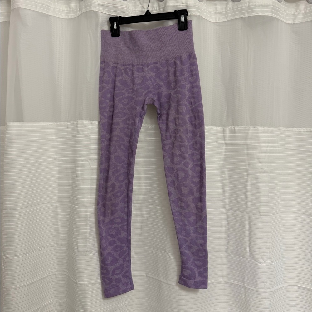 NVGTN legging purple cheetah print